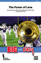 The Power of Love Marching Band sheet music cover Thumbnail